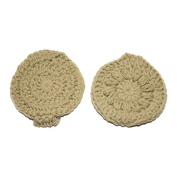 Crocheted Facial rounds Set of 10 100% Cotton Soft & Reusable - Picture 2 of 2